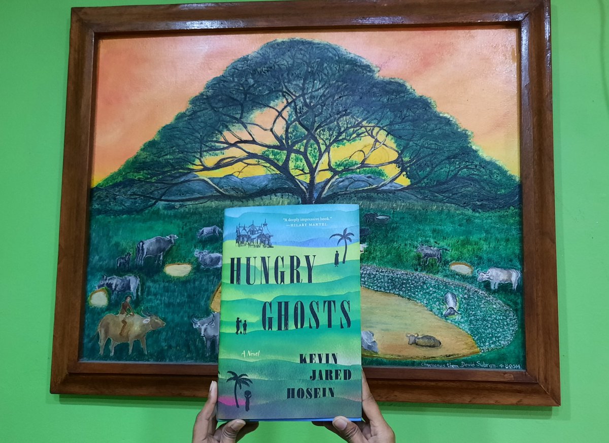 Hungry Ghosts hardcovers have arrived! Just grateful (and a bit nervous) that it'll be out in the world in only a month! #readcaribbean