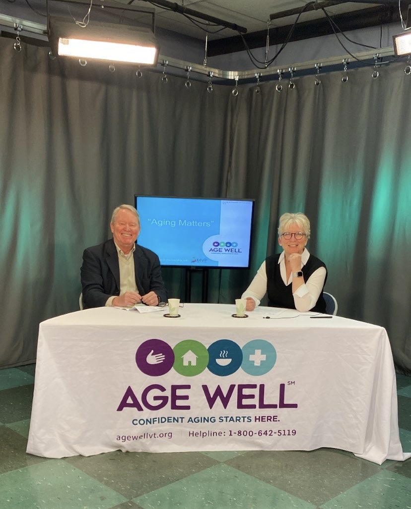 Our next episode of Aging Matters airs tonight! Our CEO Jane Catton will be discussing food insecurity with Chris Moldovan, Age Well’s Director of Nutrition & Wellness. Thank you to @MVPHealthCare and CCTV. Watch live at 5:25 on Channel 17 or stream it: cctv.org/about-us/townm…