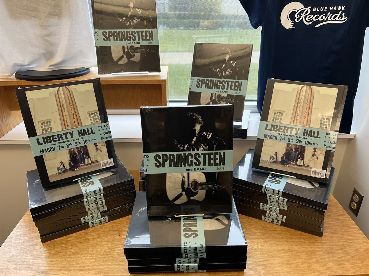 My book, Springsteen: Liberty Hall is available at The Monmouth University Bookstore located on campus in the OceanFirst Bank Center. Thank you all so much for your support! @SpringNuts_ @springsteen @BruceArchives @gwtallent @blogness #springsteenlibertyhall #springsteen