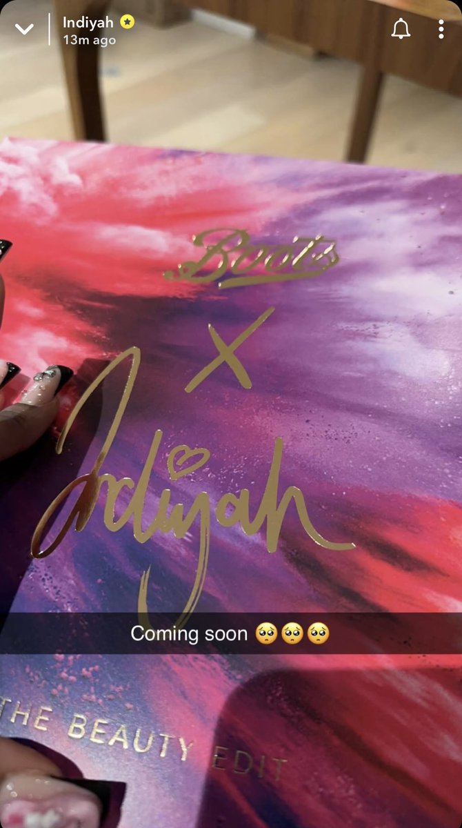 IndiyahDaily's tweet photo. Coming soon…👏🏾🔥The Beauty Edit 🦨💄 #bootsxindiyah #indination https://t.co/qDiM3w5wTA