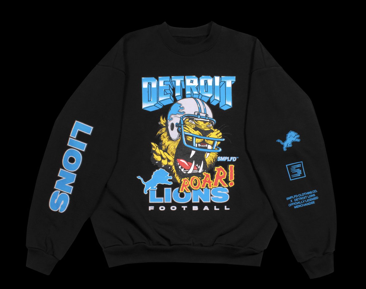 smplfd's tweet photo. One more GIVEAWAY before the pre-sale ends (tomorrow). Like, retweet, and follow for a chance to win any item from our official @SMPLFD x Lions collab. Winner chosen 1/13/23 at 3pm EST.

https://t.co/ZJIzNUdO6C https://t.co/jMY5i9EVaL