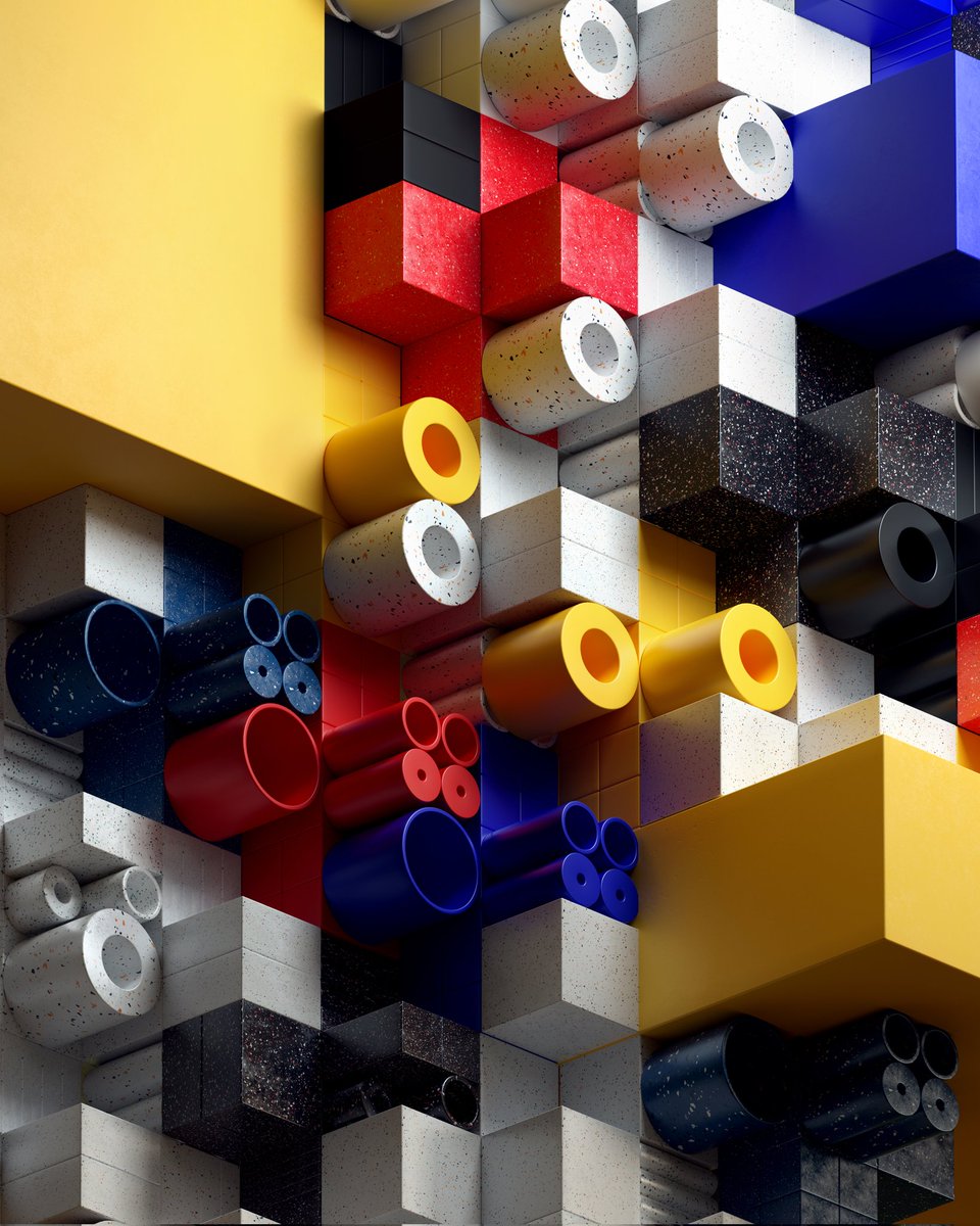 Some people think creating with simple shapes, primary colors and minimal lighting is easy, but it takes time and dedication to experiment and come up with ideas that are worth looking at.
🟥🟨🟦⬛⬜
#Creativity #Dedication #Experimentation