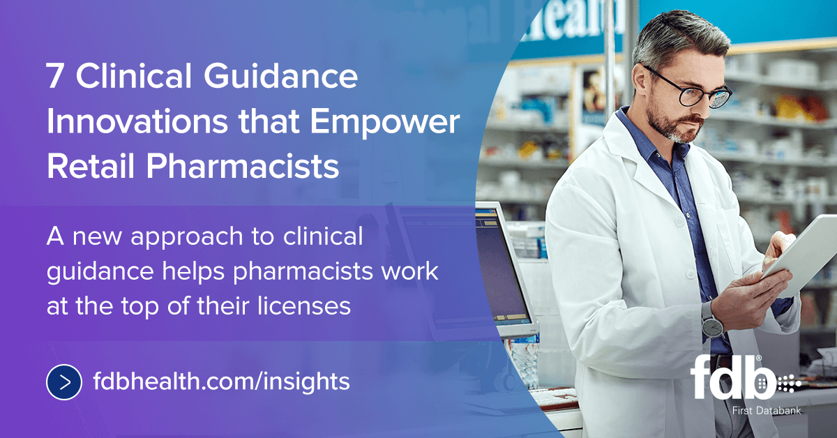 FDB_US's tweet image. In this blog, you’ll learn about medication safety screening &amp;amp; how a new approach to this vital task along with innovative changes will give #pharmacists back time while enhancing their ability to ensure #PtSafety: bit.ly/3ivQhUo | #ClinicalGuidance #PatientFirst