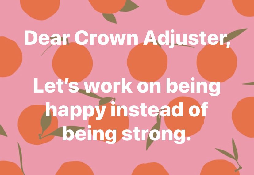 CocoConway4415's tweet photo. Dear #CrownAdjuster… https://t.co/XUKHaCc7gv