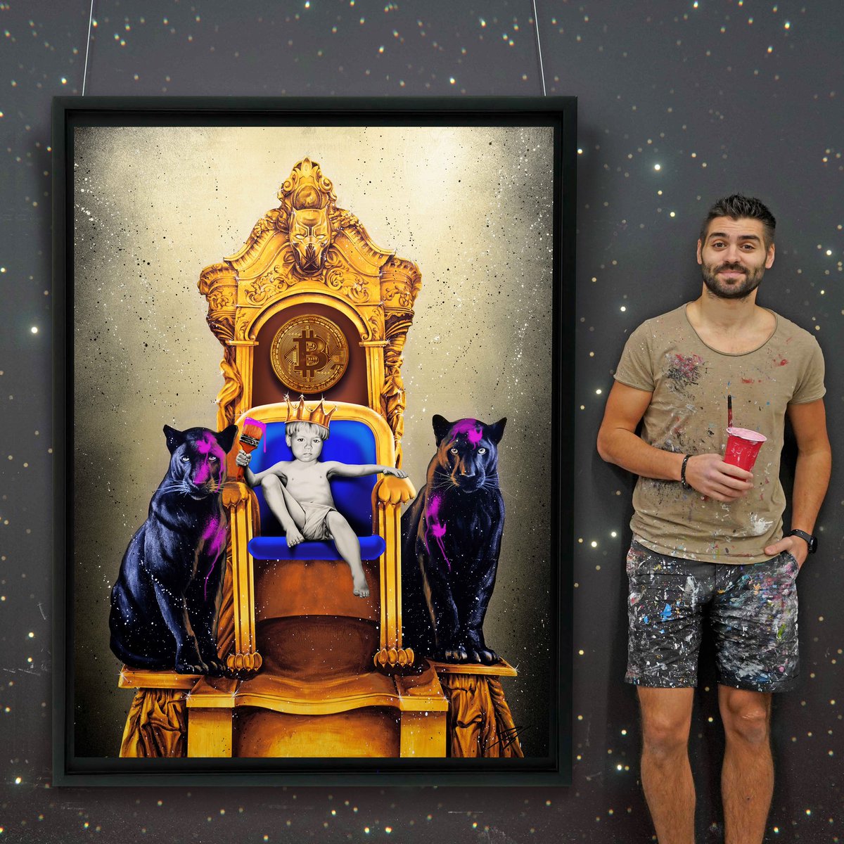 likeabrushnft's tweet photo. Upon the 2nd burn window, the original Durix artwork redeemable will be a prestige plexiglass edition of the “Like A Boss” Genesis piece 🖼, customized by the hand of @DurixJulien🖌. This exclusive artwork will come in a 100 x 70cm wood-framed format.
So, will you hold or burn?🔥 https://t.co/I5c3UCWABO