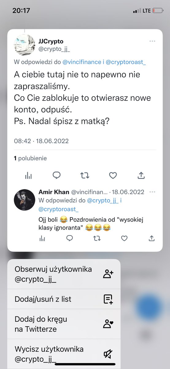 Mynar_Trader's tweet photo. @crypto_jj_ @SzwajcarFx Chyba żyjesz w innym uniwersum. Kopiowanie twoich ruchów doprowadziło by do kupna BTC po 50K $. Co do zdania o hejcie - brak mi słów. Pozdrawiam i bez odbioru https://t.co/mPv6fMTdDQ