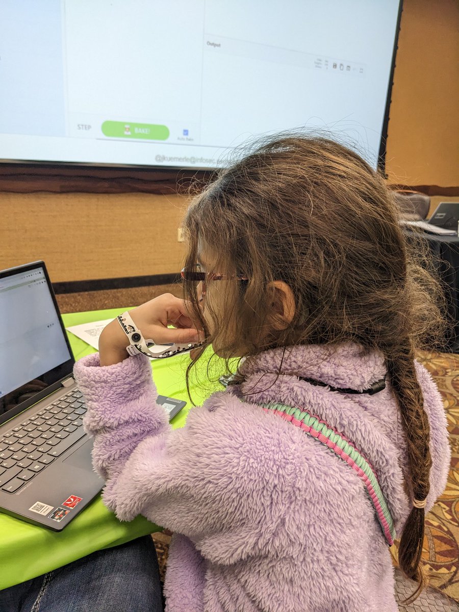 NickMOrlando's tweet photo. It's never too early to learn about SQL Injection. #codemash #kidzmash @jkuemerle https://t.co/NwtsP6lTvo