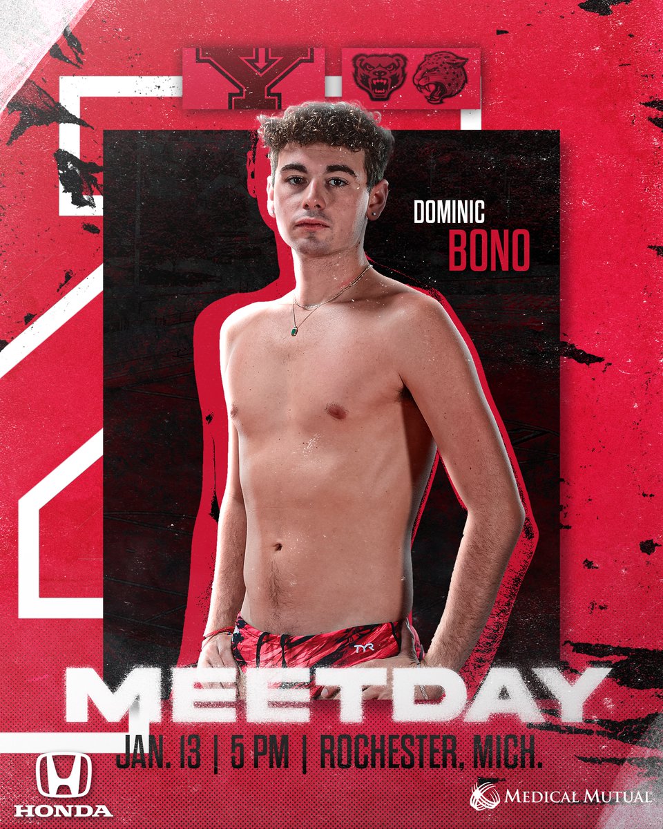 It's #MEETDAY‼️

Tonight marks the start of a ✌️ day battle against ✌️ Horizon League opponents.

🏊 at Oakland/IUPUI
📍 Rochester, Mich.
🌊 Oakland Aquatic Center
🕐 5 PM

#GoGuins🐧