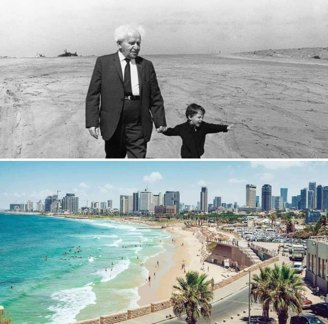 ShuratHaDin's tweet photo. Tel Aviv. 🇮🇱

Then &amp; Now. #Israel https://t.co/RZvwO9RdnV