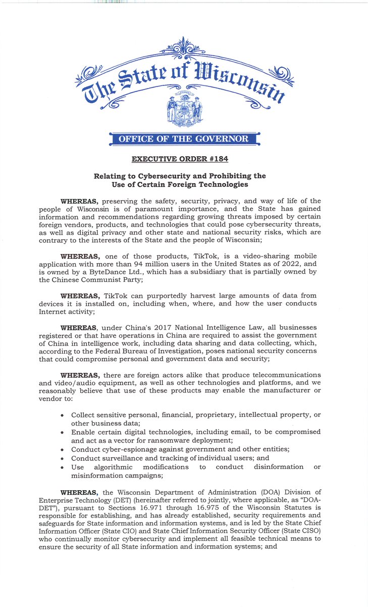 Governor Tony Evers tweet media