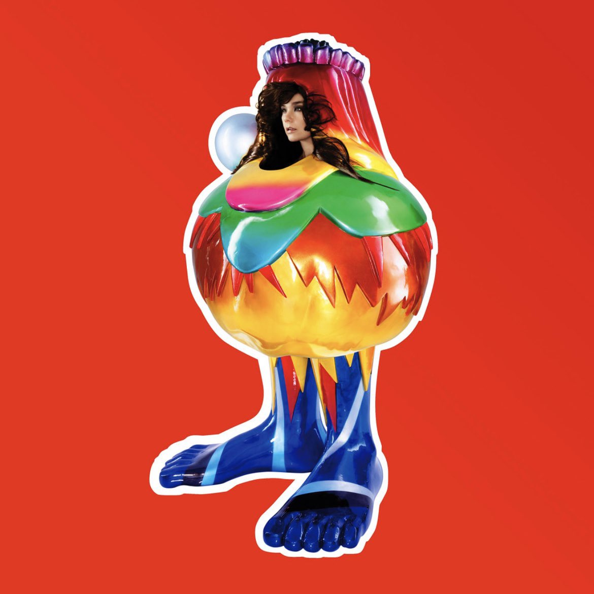 Efrenrodher's tweet image. En 2007 la cantante islandesa @bjork publica su sexto álbum de estudio, ilustrado con una portada de conexiones con el paleolítico, la cerámica italiana o la antimoda.

En el #randomhilo de hoy, la matrioshka de #Volta .