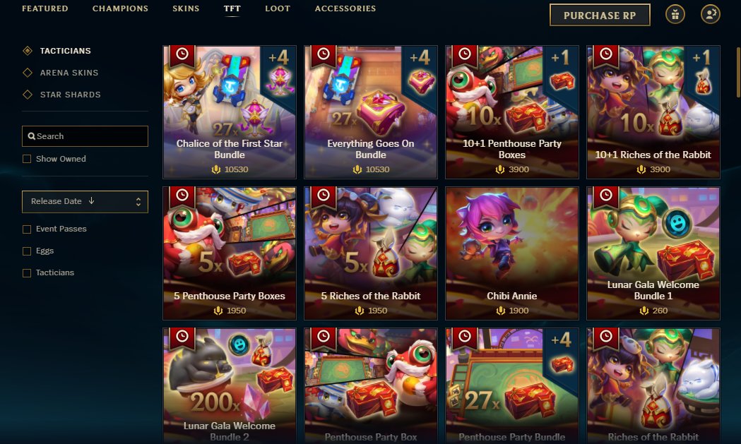 TFT: Fortune's Favor and Lunar Gala Overview - League of Legends
