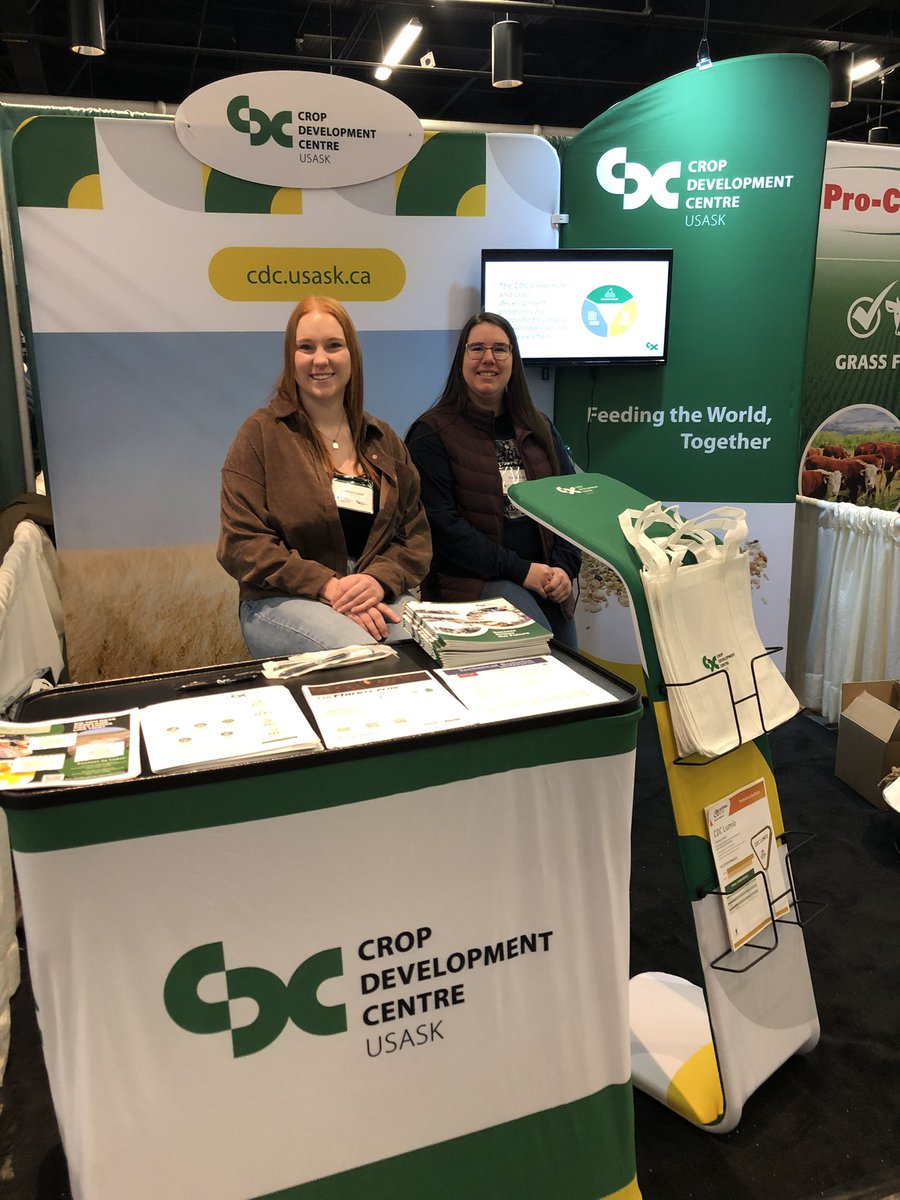 Kaylie Krys (@kayliekrys) on Twitter photo Come on down for a visit with me and <a href="/JocelynLeidl/">Jocelyn Leidl</a> at the <a href="/CDC_USask/">Crop Development Centre - USask</a> booth in Hall B at the <a href="/WCCPS_SK/">Western Canadian Crop Production Show</a> on the final afternoon of the show! <a href="/usaskplsc/">USask PlantSci</a> Come on down for a visit with me and <a href="/JocelynLeidl/">Jocelyn Leidl</a> at the <a href="/CDC_USask/">Crop Development Centre - USask</a> booth in Hall B at the <a href="/WCCPS_SK/">Western Canadian Crop Production Show</a> on the final afternoon of the show! <a href="/usaskplsc/">USask PlantSci</a>