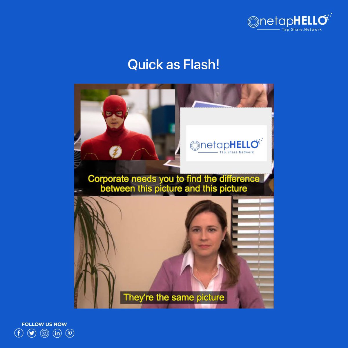 OnetapHELLO_'s tweet photo. Share your information as quick as flash, just a Tap & let your networking power unwrap.
.
.
.
#Networking #NFC #entrepreneur #tap #share #network #ontaphello #Downloadfreeapp #DownloadNow #downloadapp https://t.co/ep9ufrb0fm