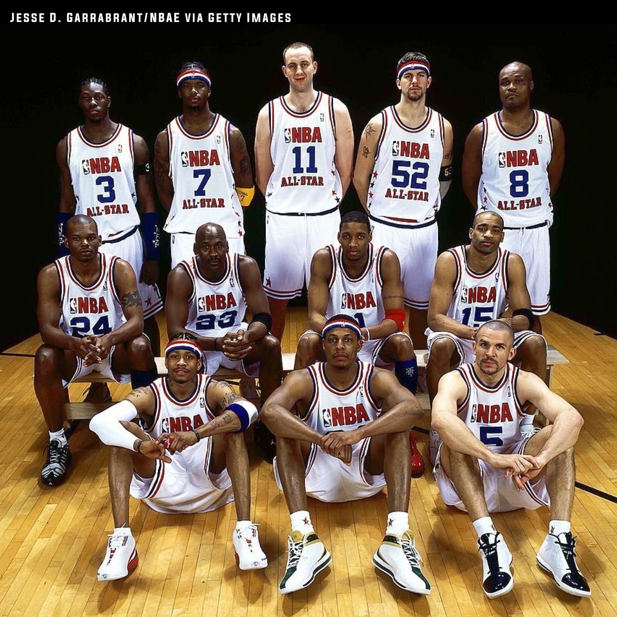 ThrowbackHoops on X: 2002 NBA All-Star Teams  / X