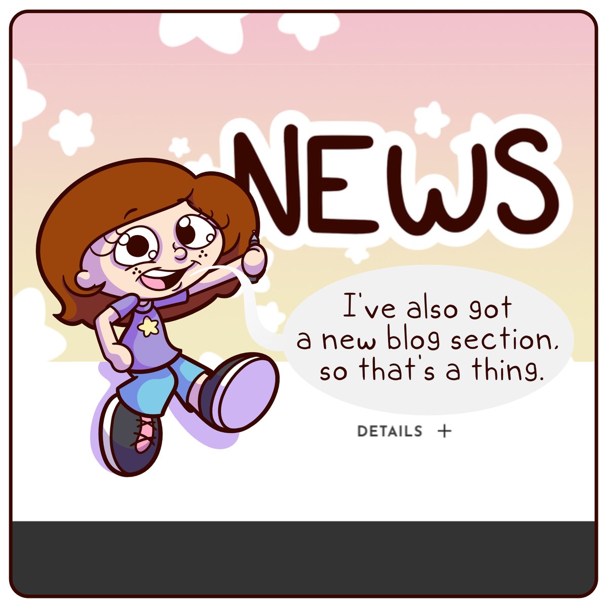 LittleMeComix's tweet image. Hey Everyone, I&apos;ve made a much needed update to littleanimatedme.com 😊🌟 Go check it out 😄👍

#BlogFun #comics #comicpanel #comicstrip #humor #littleanimatedme #originalcomic #NewWebsite #NewYear2023 #webcomicsofinstagram