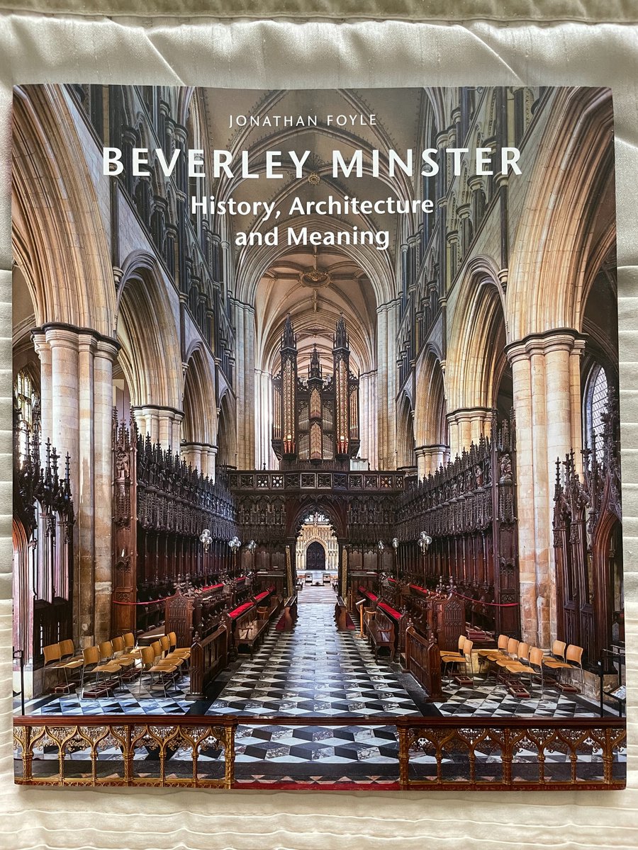 Beverley Minster Paperback – Illustrated, 8 Feb. 2021.
Scala Arts & Heritage Publishers Ltd. Delivered today from Amazon £19.95. Pages 128. 
#bookcavalcade #medieval #Beverley