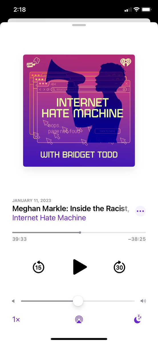AMR736's tweet photo. Check out the new ep of #InternetHateMachine, hosted by @BridgetMarie with @BuzzFeed @ellievhall about Meghan Markle: Inside the Racist Hate Machine. A fascinating podcast about the coordinated hate campaign against her & how it affects the coverage of her. https://t.co/H96hXRMNVk