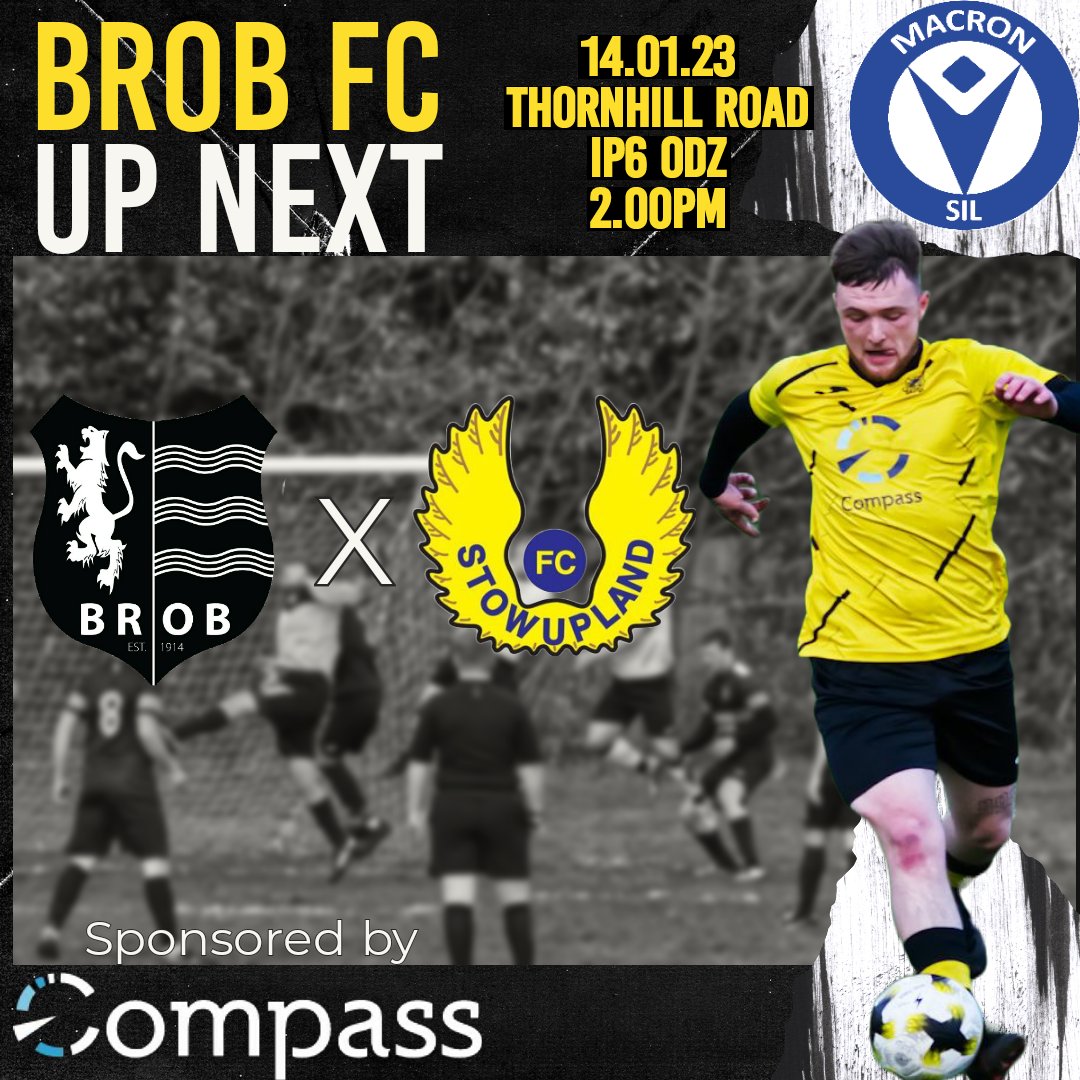 BrobFc's tweet photo. Back at home this week as we face 2nd place @StowFalcons. https://t.co/KVf8kFADCR