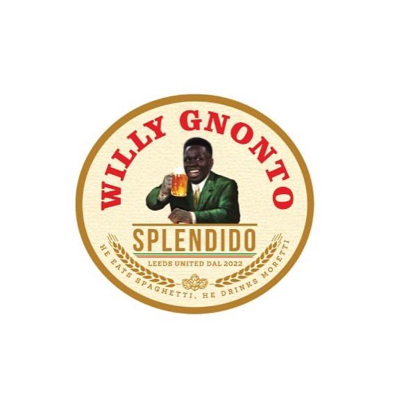 “He eats spaghetti, he drinks Moretti”

We now do printed T-shirts and who better to start with other than our favourite Italian Willy Gnonto 🍺🍝

DM to order or purchase from this Etsy link: etsy.com/uk/listing/139…