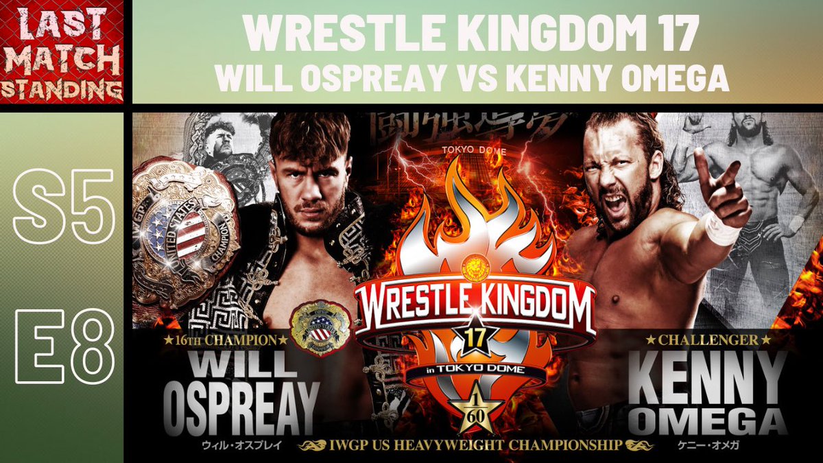 LastMatchCast's tweet image. We are breaking our own rule. 

Season 5 returns with the instant classic from #wrestlekingdom17

Listen wherever you find your favorite podcasts!
