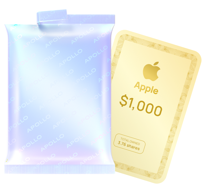 ApolloCard's tweet photo. Want to win up to $1,000 of stock this week? Make a deposit of at least $25 into your Apollo account by Sunday 1/15/23 at 11:59 PM PT and you'll earn a free stock pack containing $3 to $1,000 of stock inside! https://t.co/6YeIO24w7F