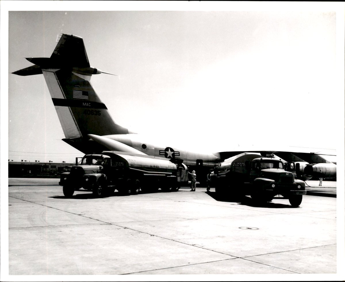 37thH's tweet photo. Today in 1965 the C-141A's certification ended an unusual program in which industry, the Federal Aviation Administration, and USAF Jointly developed, produced, and tested the aircraft. https://t.co/xCU4OcCISk