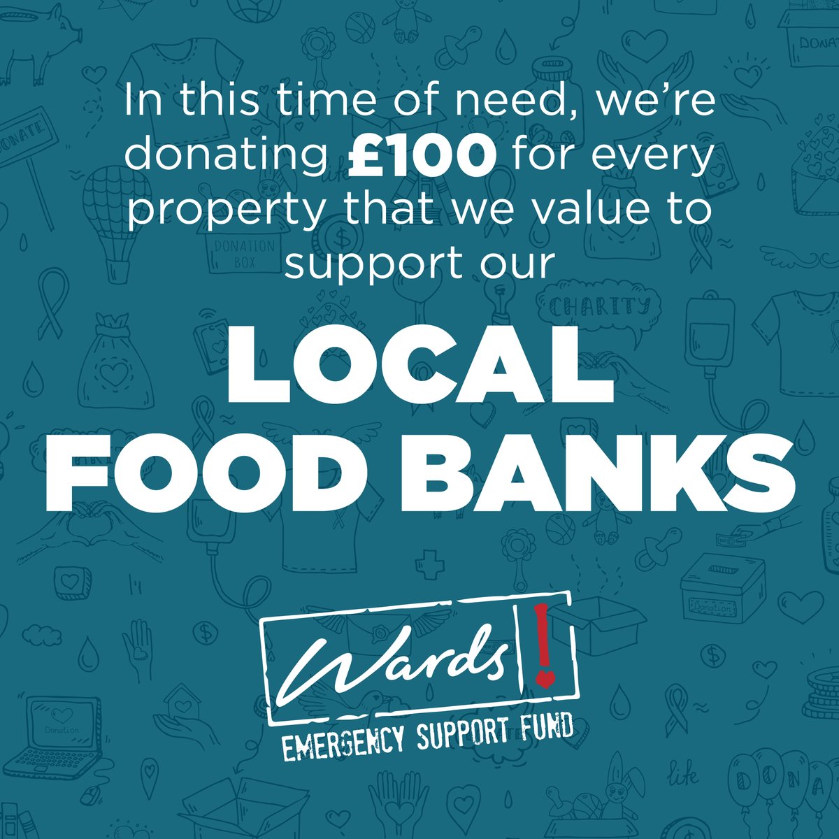 wardsofkent's tweet image. Our Emergency Support Fund will give £1 MILLION to local food banks to help in this time of need.

So, if you’re planning your next move, book your FREE property valuation:
👉 ow.ly/1OqN50MmsSE

#EmergencySupportFund #EstateAgents #Wards #WardsOfKent