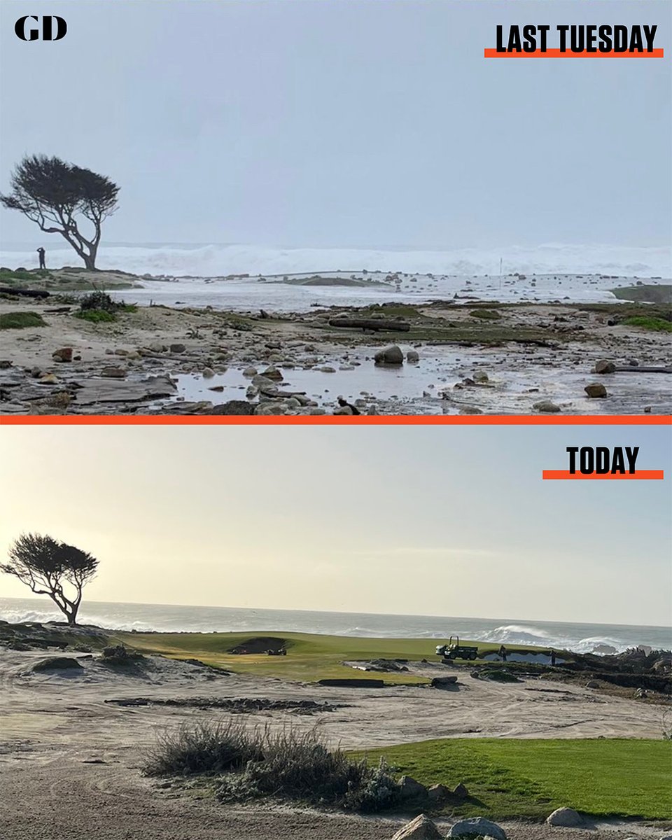Shoutout to the greenkeepers at MPCC. 👏