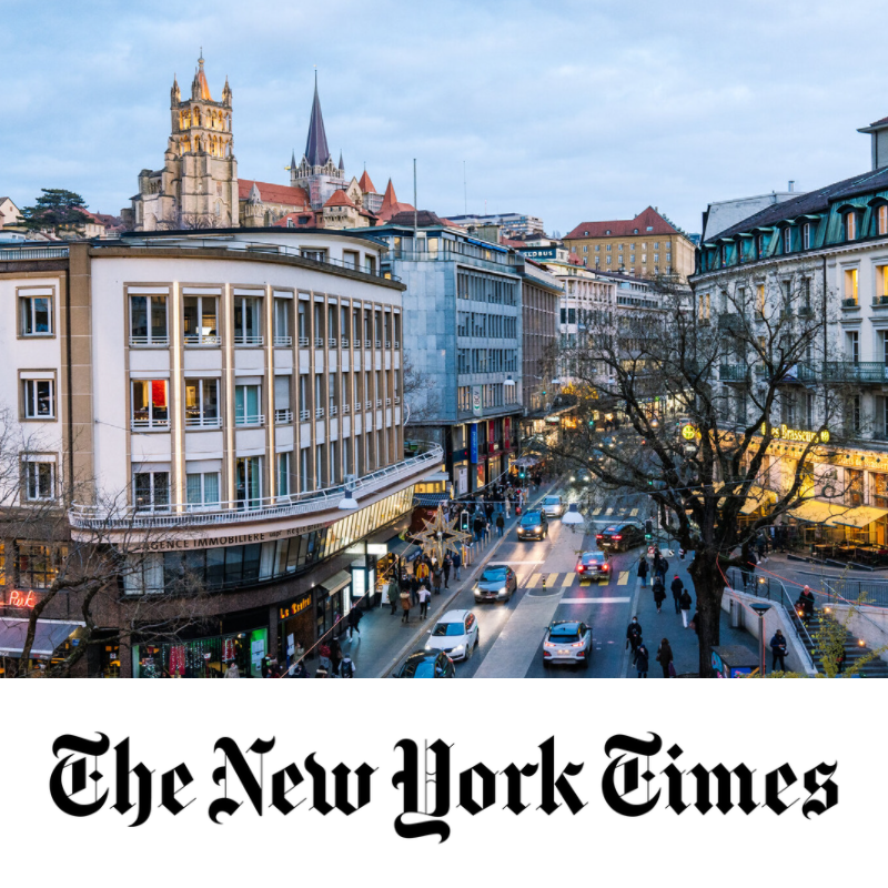 LausanneCO's tweet photo. 🌍 After @Forbes and @CNTraveler, @nytimes has put Lausanne on its list of places to go in 2023. What an honor! @myvaud @MySwitzerland_e