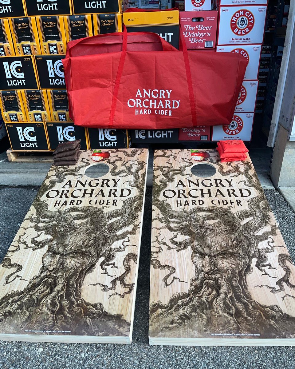 creekside_beer's tweet photo. ‼️Last Call‼️

If you want to enter to win these awesome @AngryOrchard cornhole boards, today is your last chance!! Just make sure you’re following us and tag one friend below - that’s it! 

Unlimited entries welcome, so keep tagging to increase your chances to win!🍻🤞🏻 https://t.co/1QdZJk3ppy