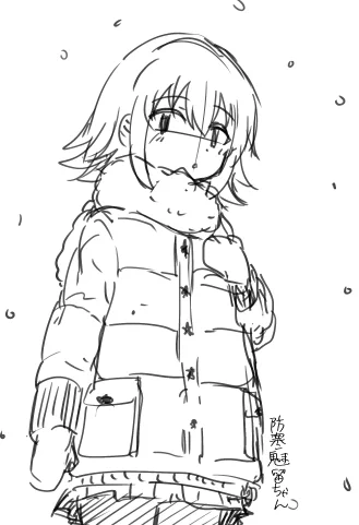 防寒魅留ちゃん…❄ 