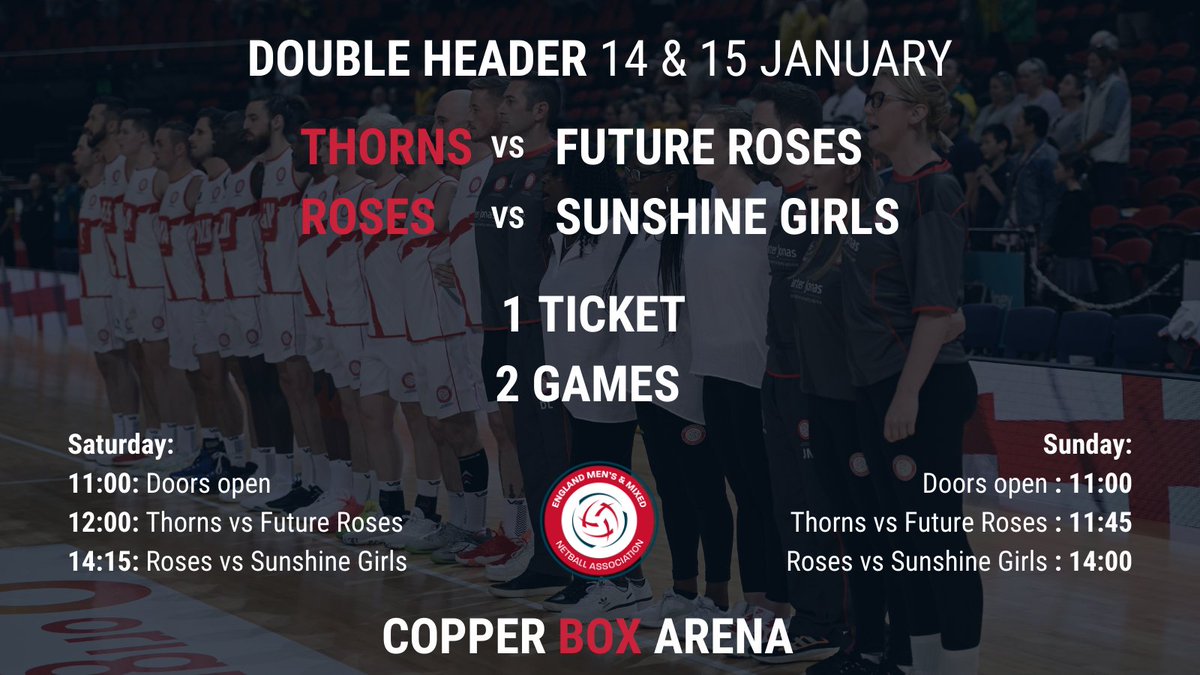 England Men's & Mixed Netball Association - EMMNA tweet media