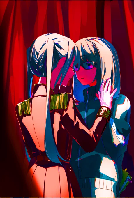 #絵を彩度100にすると超派手地獄? 