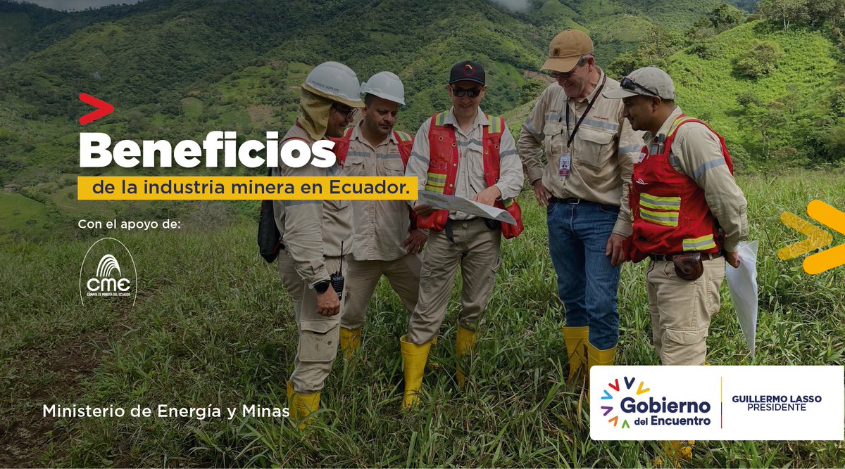 mineriaecuador's tweet photo. La minería responsable brinda oportunidades de crecimiento económico, social y tecnológico a las comunidades de las zonas de influencia.
#IndustriaMineraSostenible #MineríaBienHecha https://t.co/i1hQjYuwO8