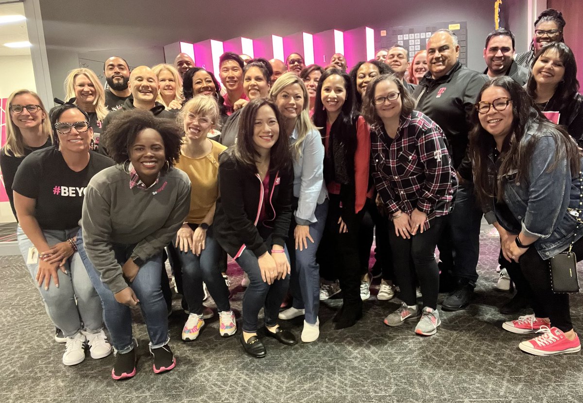 Thank you <a href="/TMobile/">T-Mobile</a> ERG Chairs attending the 2023 ERG Chair Summit. Strategic planning, OKRs, intersections, budgeting and navigating leadership in complicated situations. YOU will make a huge impact this year! #BeYou #2023HereWeCome! <a href="/DeeanneKing/">Deeanne King</a> <a href="/JonFreier/">Jon Freier</a> <a href="/MikeSievert/">Mike Sievert</a>