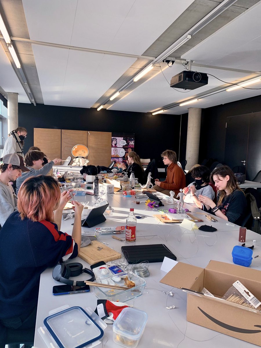 e_rigs's tweet photo. It’s sculpey course time! ✨

Amazing characters in the making by our first semester! We can’t wait to see the results! 😊

More about us and gamedesign study in germany at: https://t.co/fwpfywce5D 😎

#sculpey #polymerclay #clay #sculptures #characterdesign #erigs https://t.co/eGNHuTj1Y1