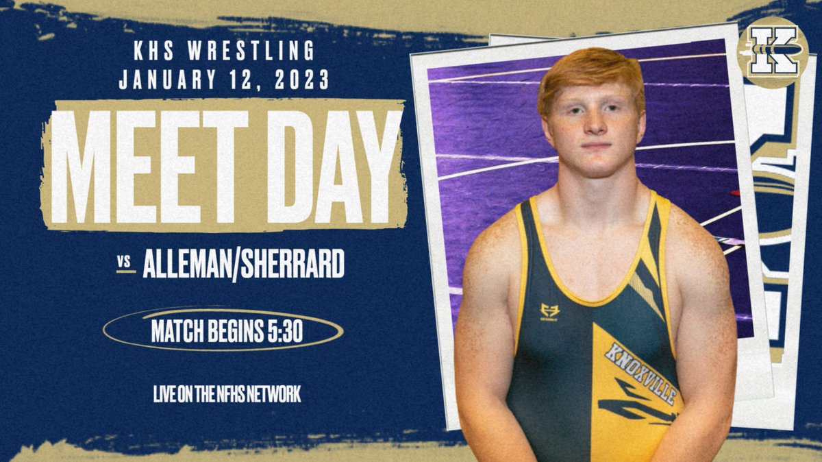 WeAreKnoxville's tweet image. Wrestling is home one last time tonight as they take on Rock Island Alleman and Sherrard.  KJHS Wrestling in the house as well!

#GoBigBlue #BlueBulletNation