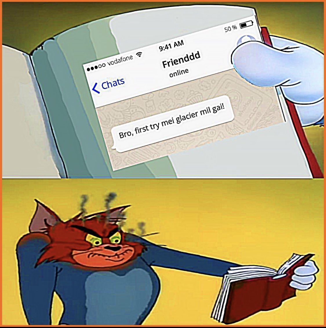 Na game hai na glacier 🥲