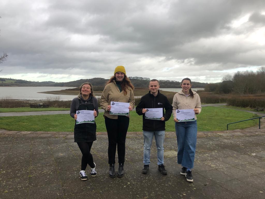 DerbysWildlife's tweet photo. Our Green Recovery Challenge Fund Trainees graduated from a great year yesterday! 💚 https://t.co/NkO0zaIybN
