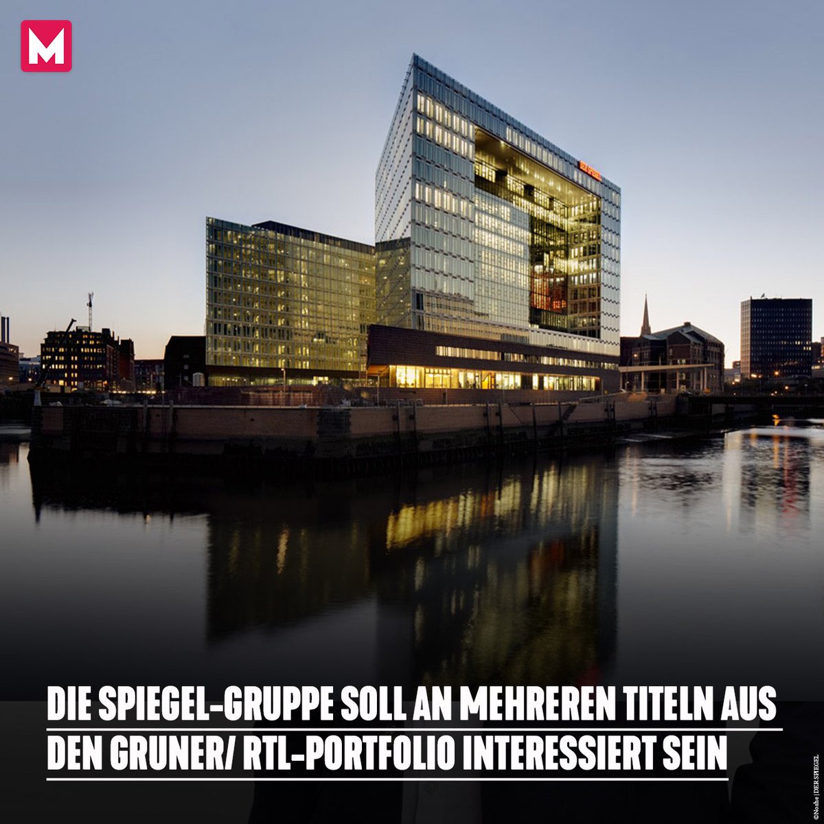 Bislang war nur das Interesse an der GEO-Gruppe bekannt. Wie es aussieht, haben die Hamburger aber einen weiteren Titel ins Auge gefasst: bit.ly/MEEDIA_SPIEGEL…