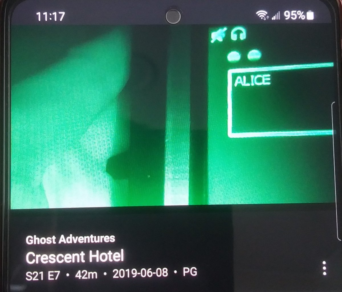 Alicegosling35's tweet photo. My name just came up on S21E7 @GhostAdventures lol I know there are lots of people with that name but still weird lol https://t.co/nCJHQcSuTH