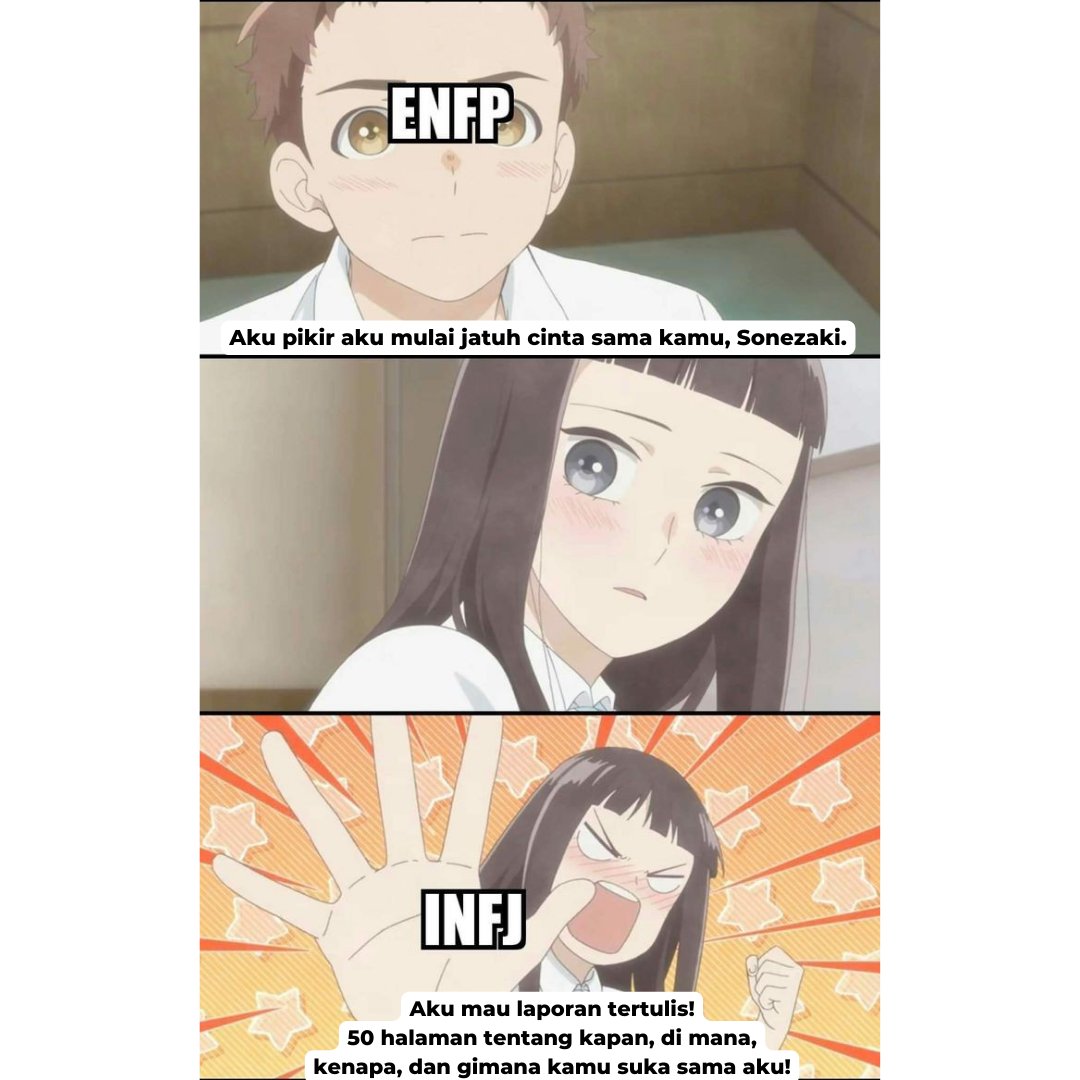 Boo_Indonesia's tweet photo. Ngga sekalian suruh bikin skripsi?
#ENFP #INFJ #memeENFP #memeINFJ #16personalities https://t.co/lHNNDu4ImK
