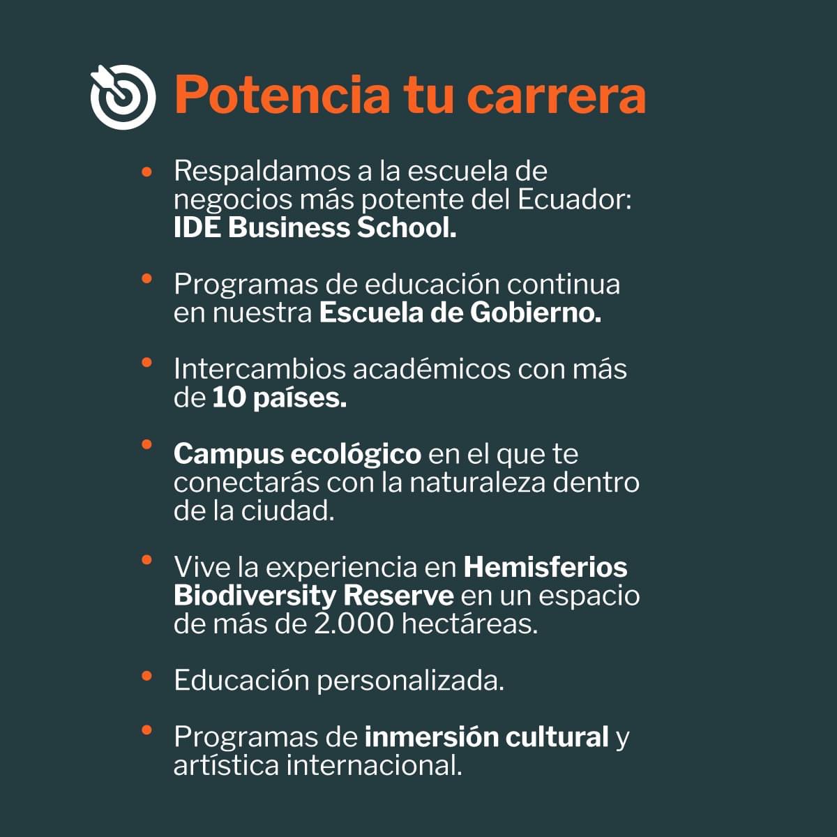 uhemisferios's tweet photo. Estudia con nosotros y fórmate como un excelente profesional. 🤓👩🏻💼
✅ #Acreditación #Internacional #EFQM
✅ Acreditación Nacional #CACES
✅ Carrera de #Comunicación: Acreditación Internacional #CLAEP
✅ Carrera de #Derecho: Consultorio Jurídico aprobado por la @DefPublicaEC https://t.co/0AnGcIUNWn