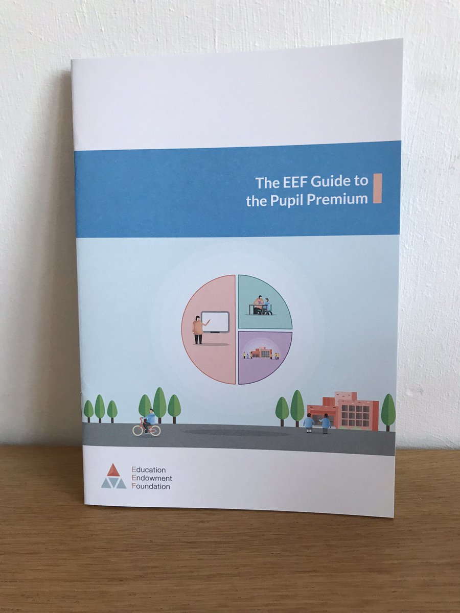 Today’s #bookontheshelf is The EEF Guide to Pupil Premium - a simple, readable guide on how to make a difference for our disadvantaged pupils. <a href="/EducEndowFoundn/">EEF</a> <a href="/rs_network/">Research Schools Network</a>