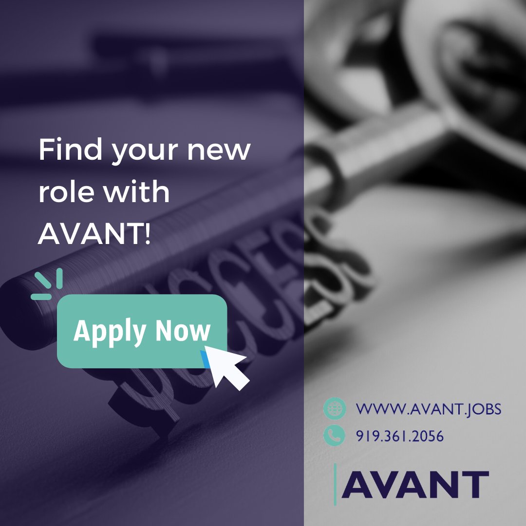 jobsavant's tweet photo. Set yourself up for success with an AVANT recruiter! 

Call or text today to see your option. 

919.361.2056 https://t.co/adyRMXhJVw