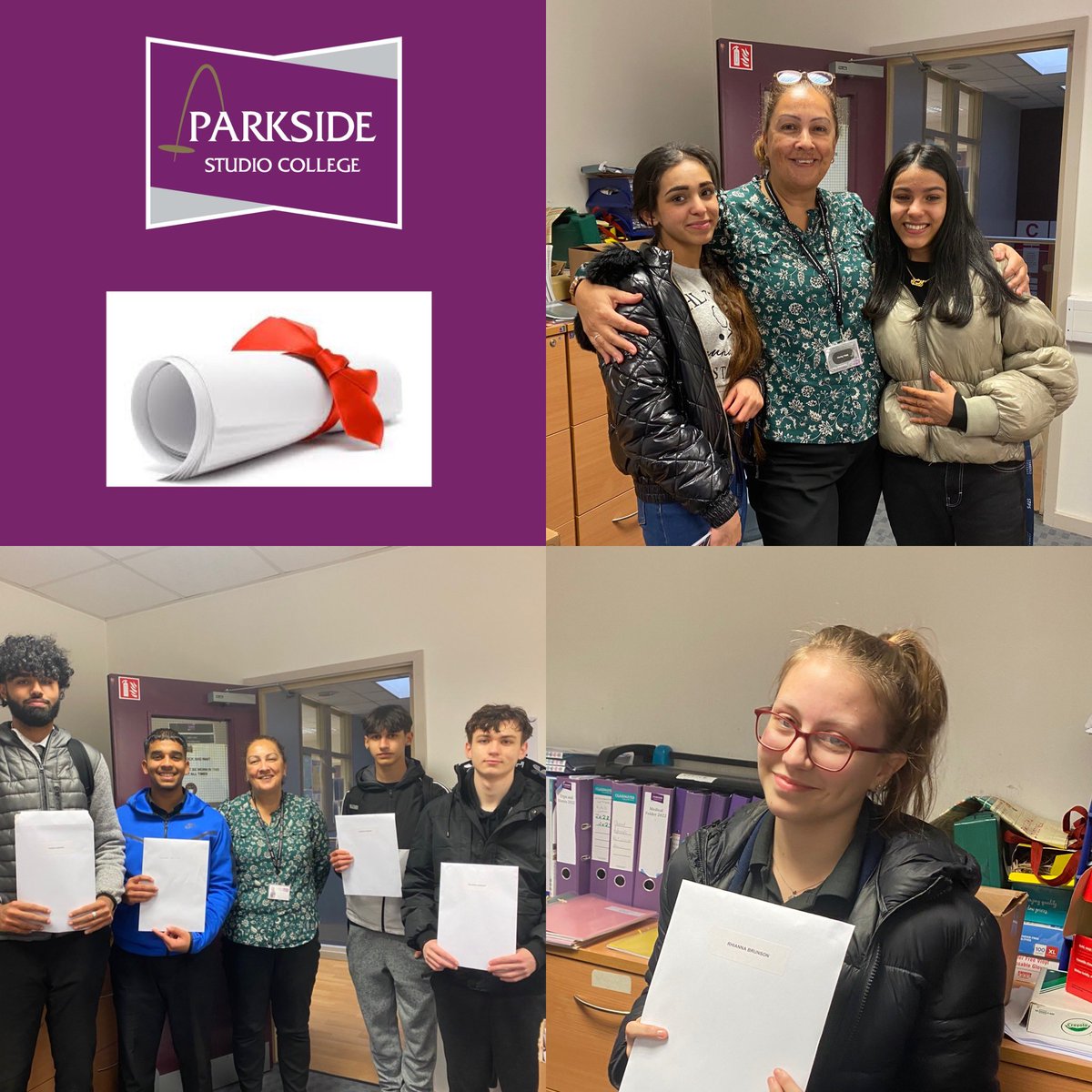 Parkside_Studio's tweet image. Certificate Collections:  It was great to see our 2022 cohort today when they collected their Examination Certificates. So many success stories, many laughs, and fond memories about their years at Parkside.  Well done Class of 2022!