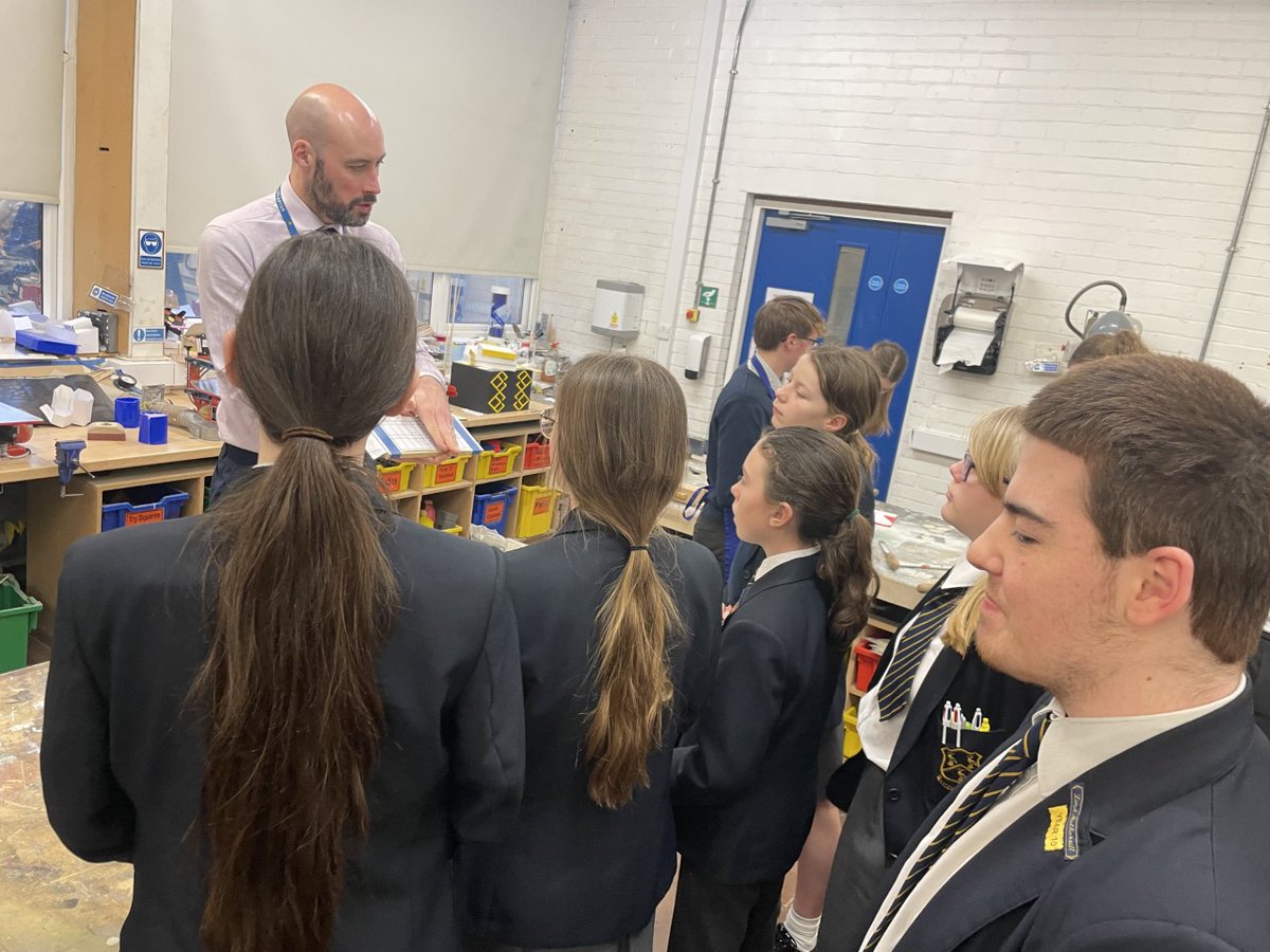 BCOldham's tweet image. Thanks to Mr Briggs for welcoming our Braille Club to the RM department yesterday where students made plaques for their bedroom doors by hammering nails into wood to spell out words/messages in Braille. We had some name plaques and some funny messages like &apos;Get out!&apos; #greatfun