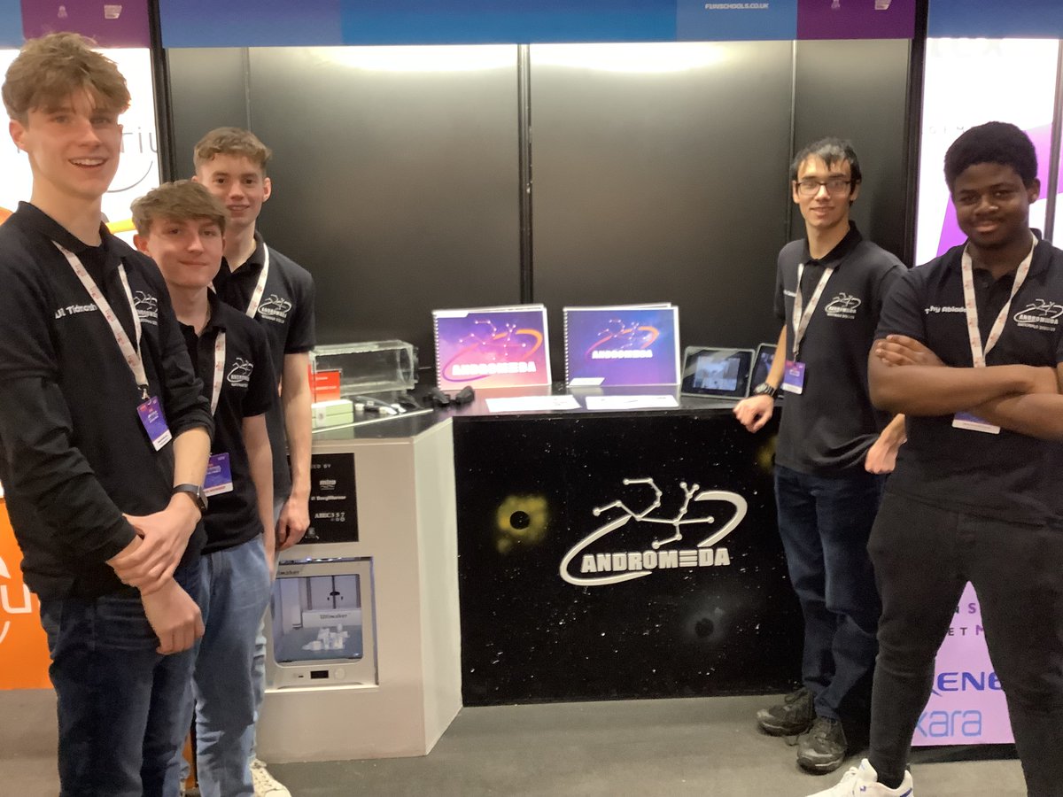 CryptScience's tweet photo. Pit display squeezed into minibus (just) ✅
Motorway closure avoided✅
Enterprise portfolio judged ✅
Racing session 1 ✅
Brand Identity judging✅
Design and Engineering judging ✅
Such a great atmosphere at the @f1inschoolsUK National Finals #CryptEngineering #F1isUKNF https://t.co/JD0himVTbK