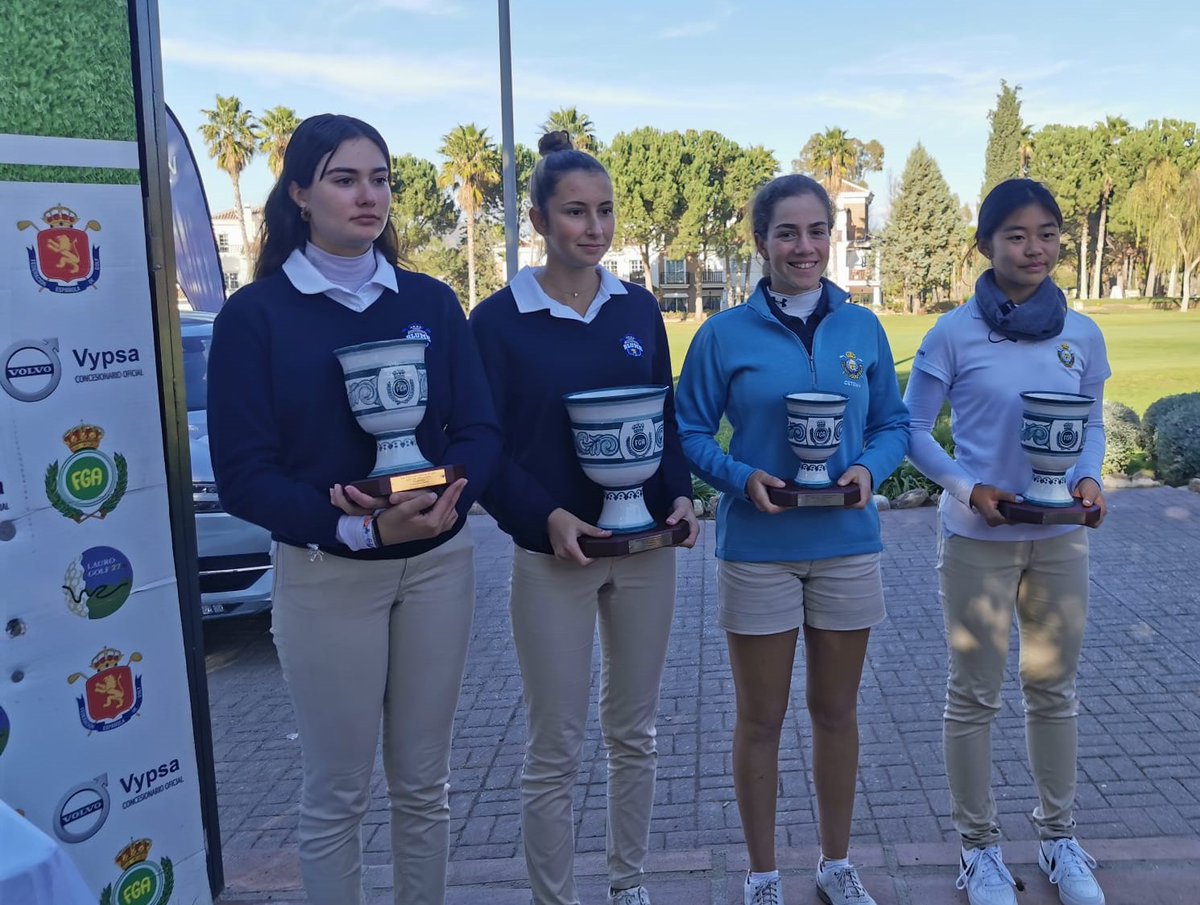 🏆 Rocío Tejedo tira de solidez para revalidar título en la 𝗖𝗼𝗽𝗮 𝗔𝗻𝗱𝗮𝗹𝘂𝗰í𝗮 𝗙𝗲𝗺𝗲𝗻𝗶𝗻𝗮.

La castellonense ha resuelto un desempate cien por cien Blume con la gallega Alba González.

📌Paula Martín, tercera en <a href="/laurogolf/">Lauro Golf Resort</a>

rfegolf.es/CompetenciaPag…